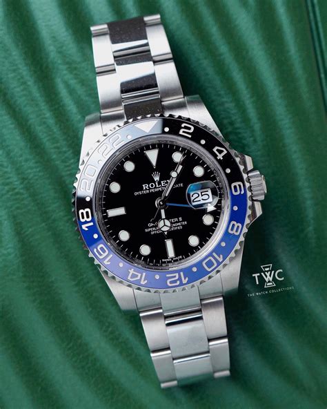 rolex gmt master ii batman price uk|Rolex gmt Batman for sale.